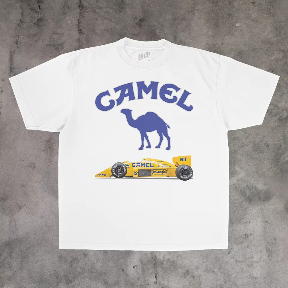 Streetwear Brand Vintage - Vintage Yarış Klasik Deve Trendy Marka