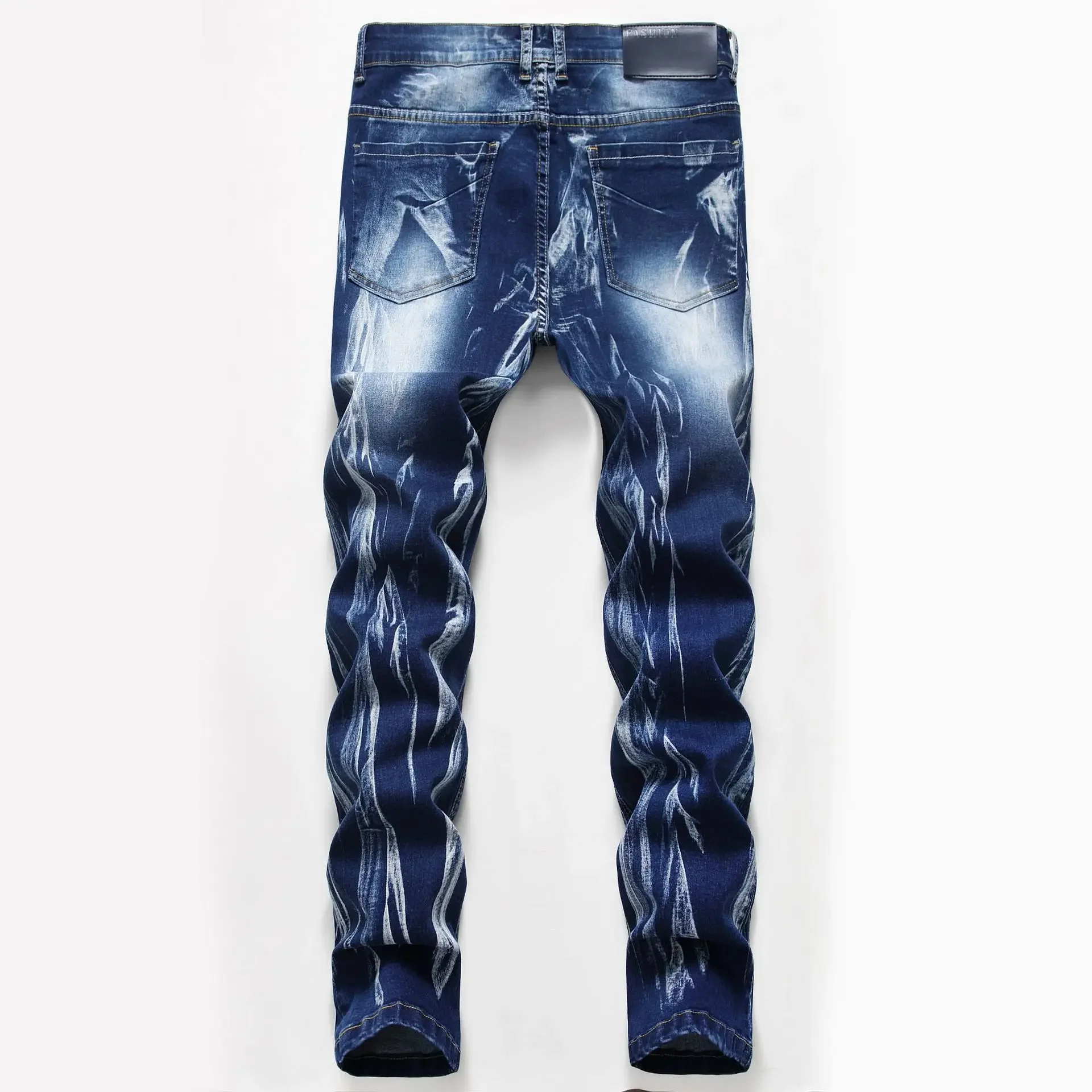 Moda Baskı erkek Esneklik Ince - Streetwear Brand Denim incelemesi ve fiyatı