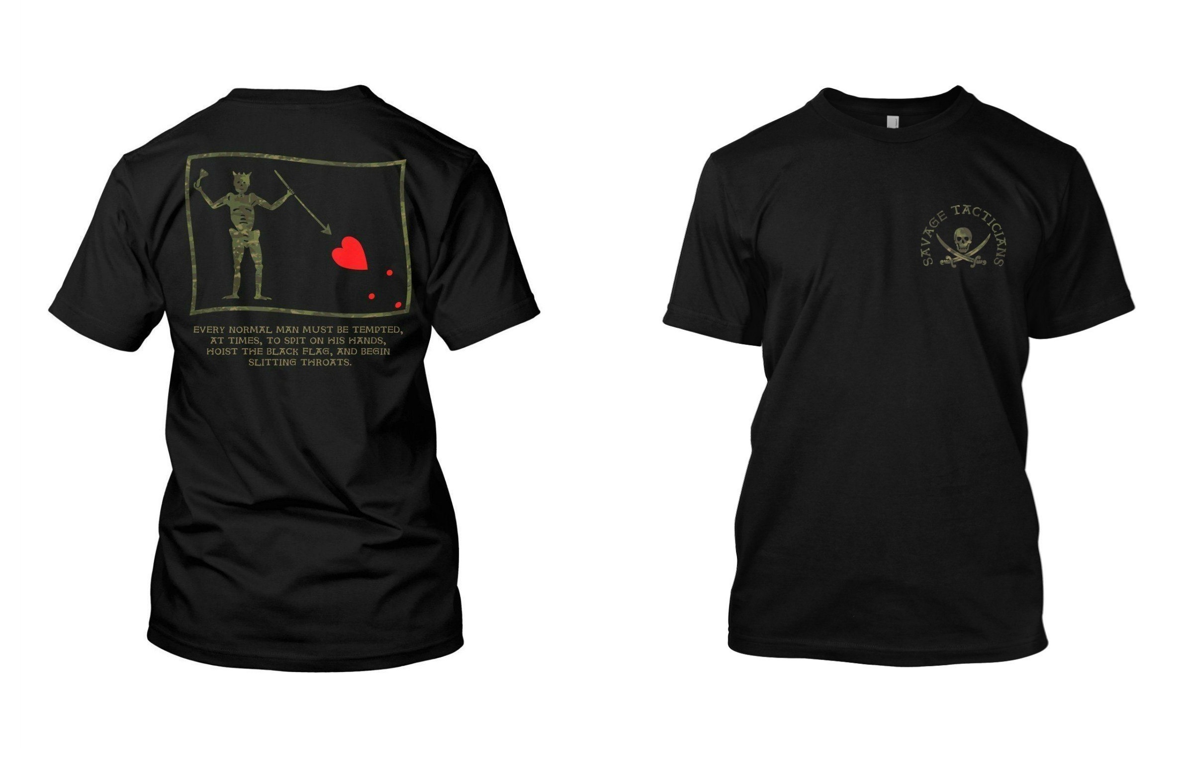 Hoist The Black Flag Savage Ta - Streetwear Brand Tees incelemesi ve fiyatı