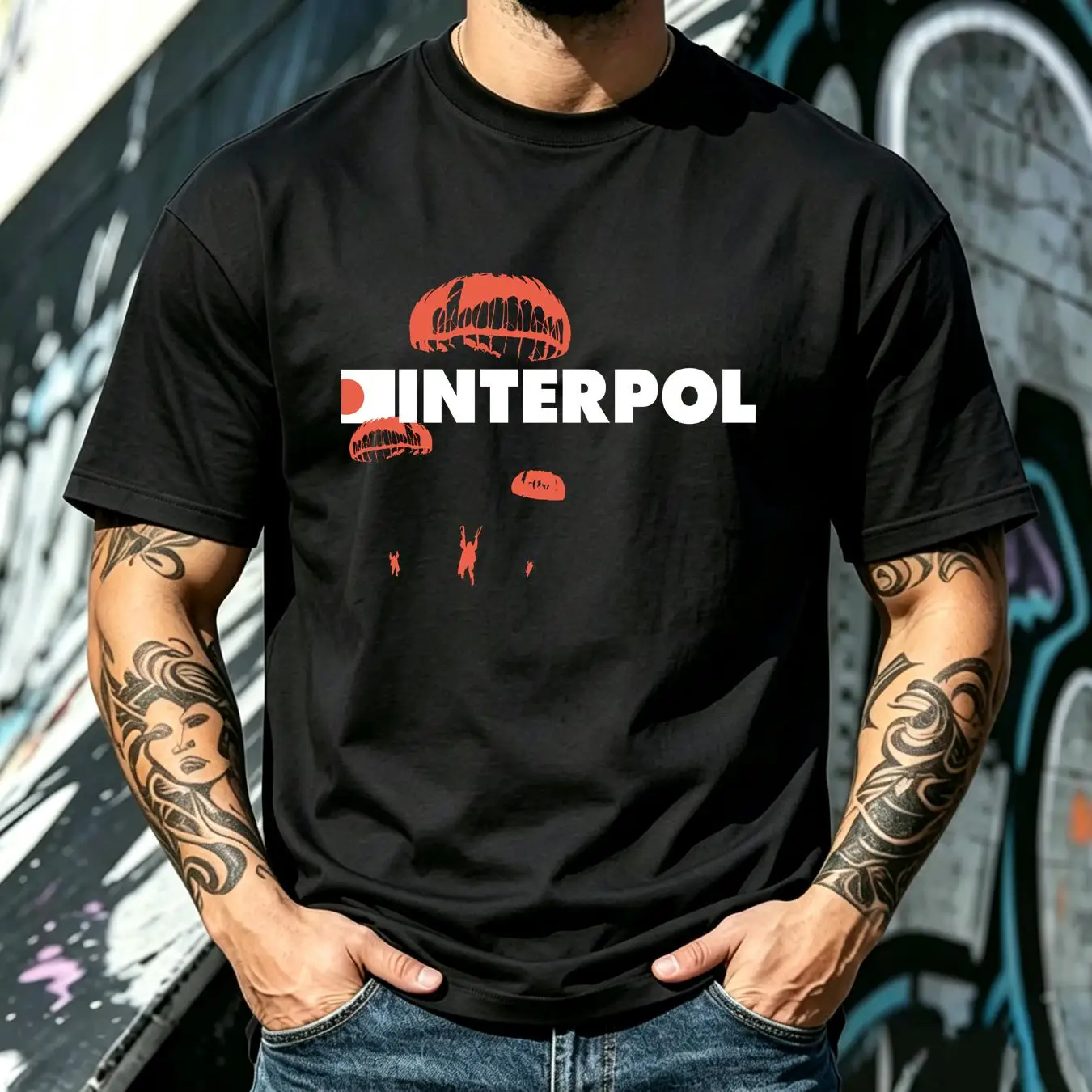 Yıkanmış T-Shirt, Interpol gru - Streetwear Brand Vintage incelemesi ve fiyatı